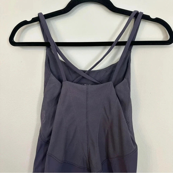 Lululemon Exquisite Tank in Nightfall Women’s Purple Strappy Ventilated Top GUC - Picture 6 of 7